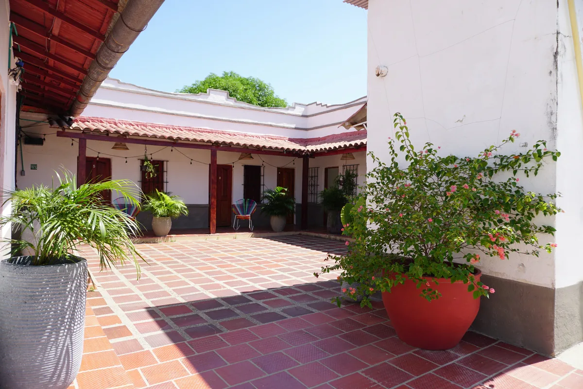 Patio interior